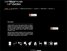 Tablet Screenshot of creativostudiocr.com